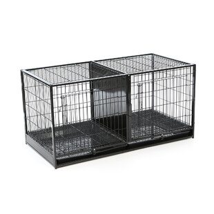 Stackable dog cage sale